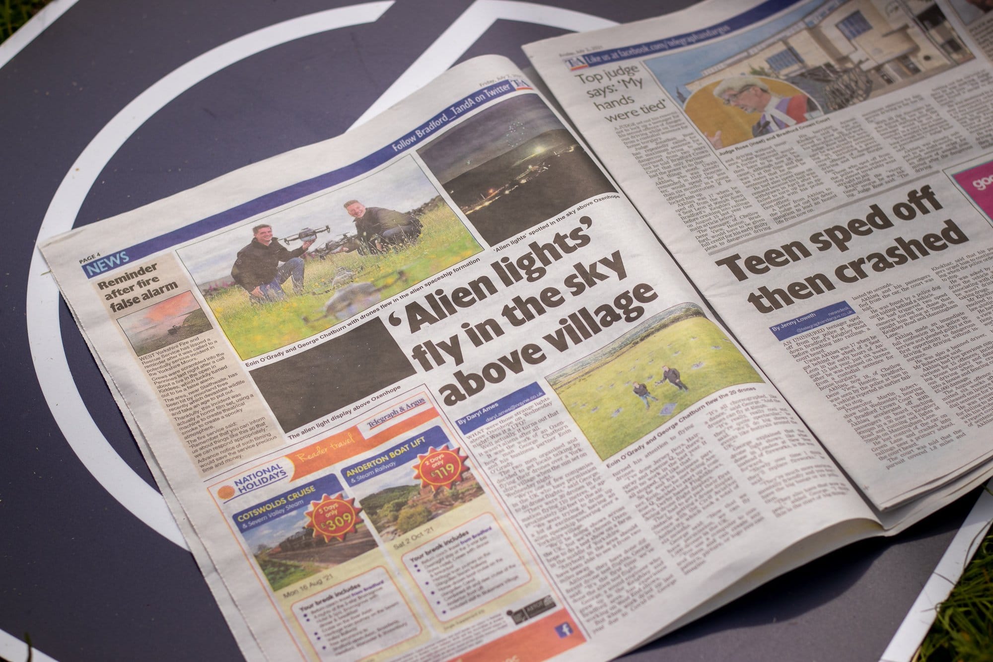 Read more about the article Making headlines with drone shows!