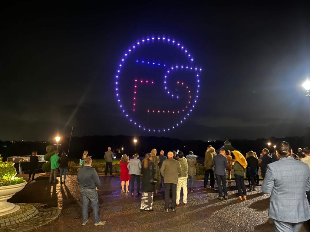 FlightShows Logo Drone Light Show