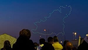 Read more about the article Guernsey Liberation Day 2025 Drone Show