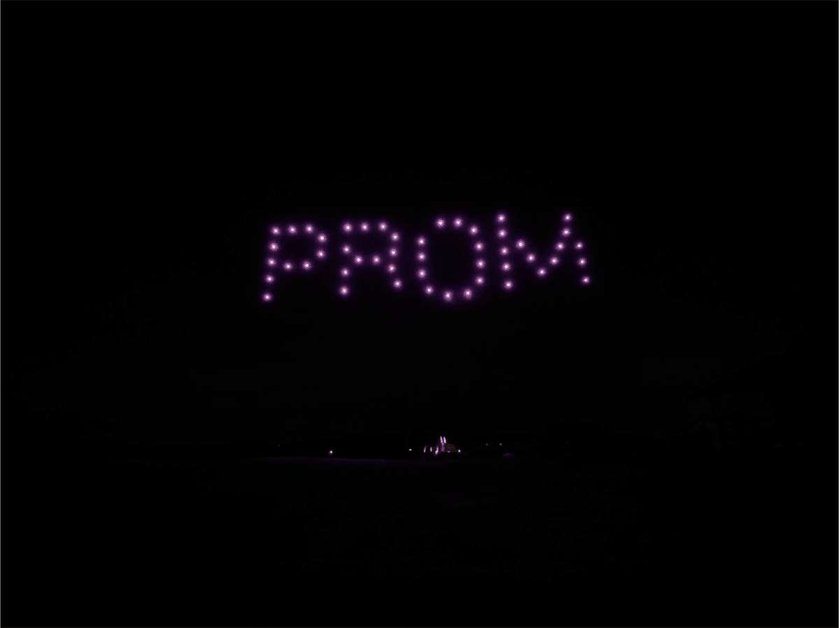 Prom Drone Light Show