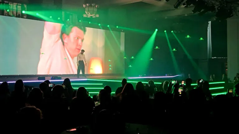 Prada Indoor Drone Light Show