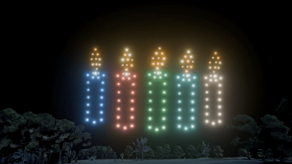 Celebration Drone Light Show