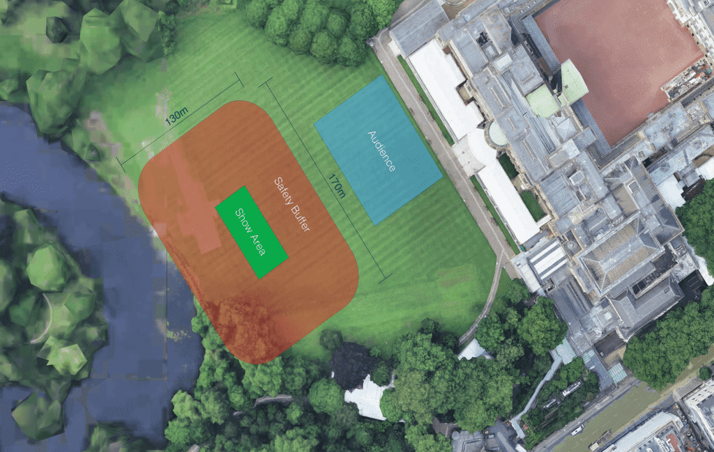 Drone Show Site Plan
