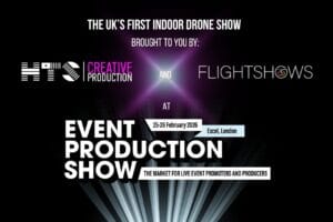 Read more about the article Indoor Drone Show Debut at EPS 2026 with HTS Creative