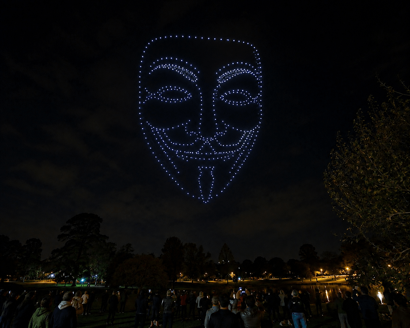 Read more about the article Bonfire Night Drone Shows: A New Way to Light Up the Sky