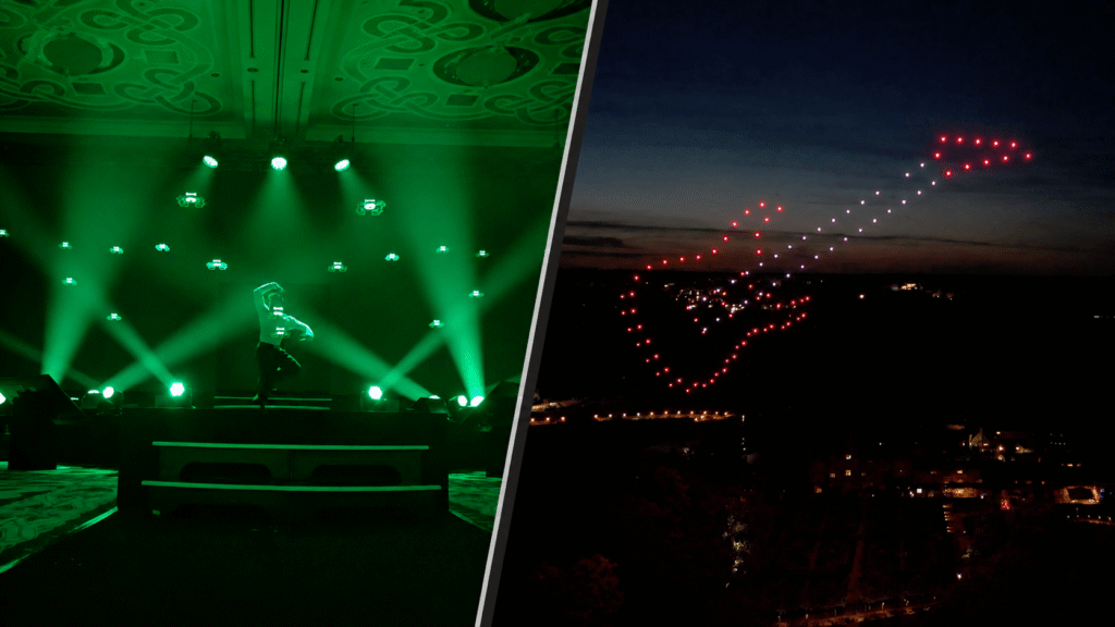 Indoor VS Outdoor Drone Shows