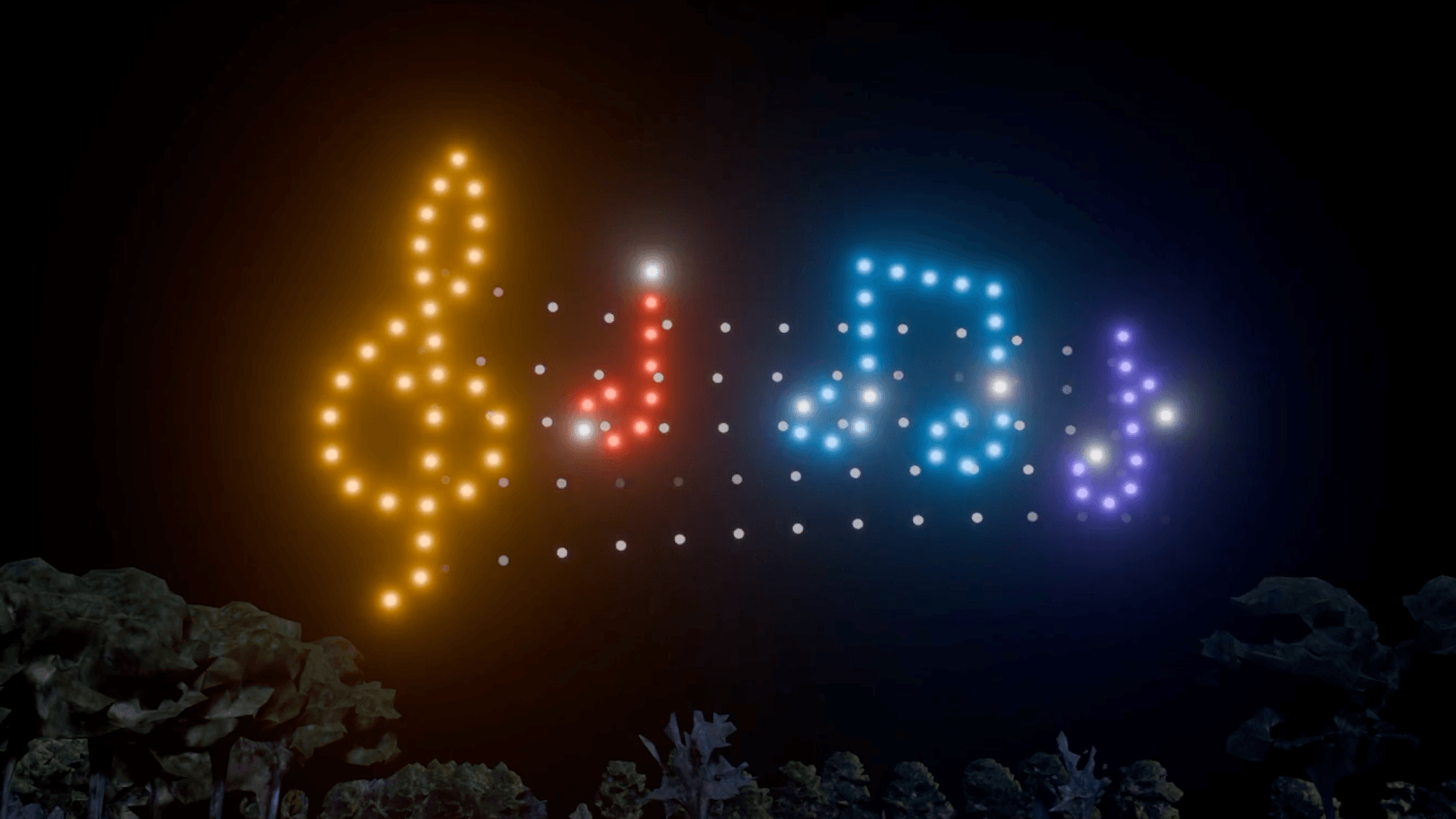 Read more about the article Why Can’t I Change the Music in a Stock Drone Show?